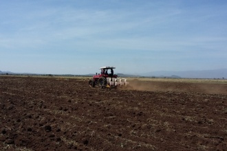 Land preparation in Namalu Karamoja